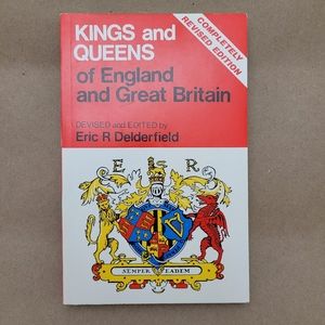 Kings and Queens of England and Great Britain / book / vintage